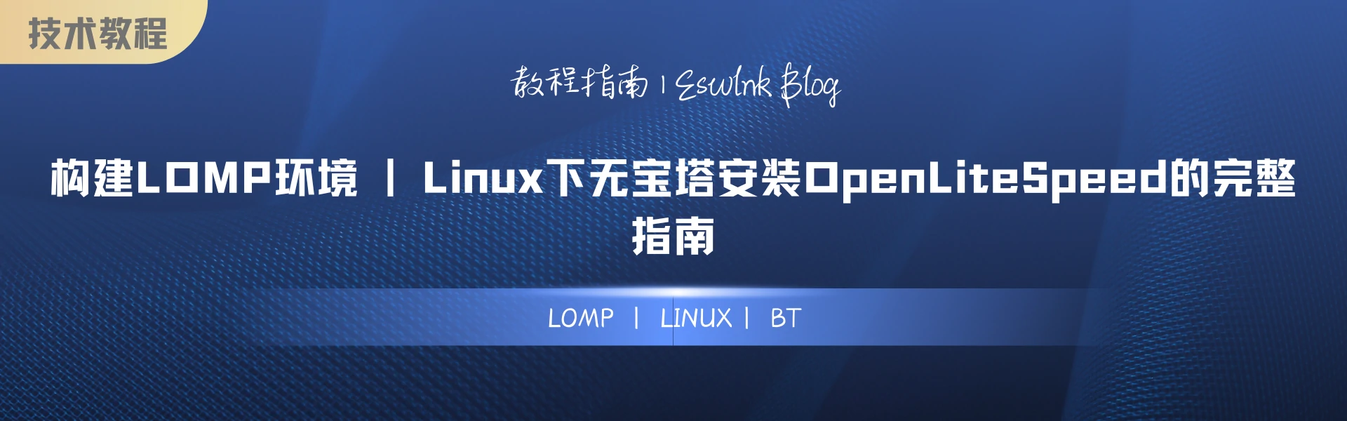 「技术教程」构建LOMP环境 | Linux下无宝塔安装OpenLiteSpeed的完整指南插图1